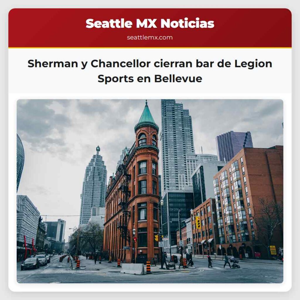Sherman y Chancellor cierran bar de Legion Sports