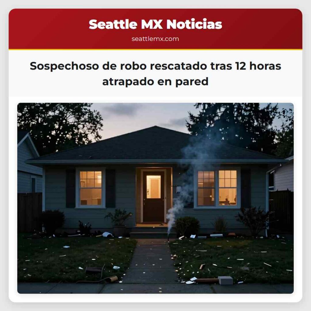 Sospechoso de robo rescatado tras 12 horas
