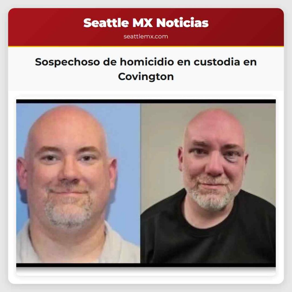 Sospechoso de homicidio en custodia en Covington