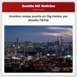 Hombre rompe puerta en Gig Harbor por desafío TikTok