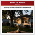 Defensor de los Oilers fallece a los 86 años