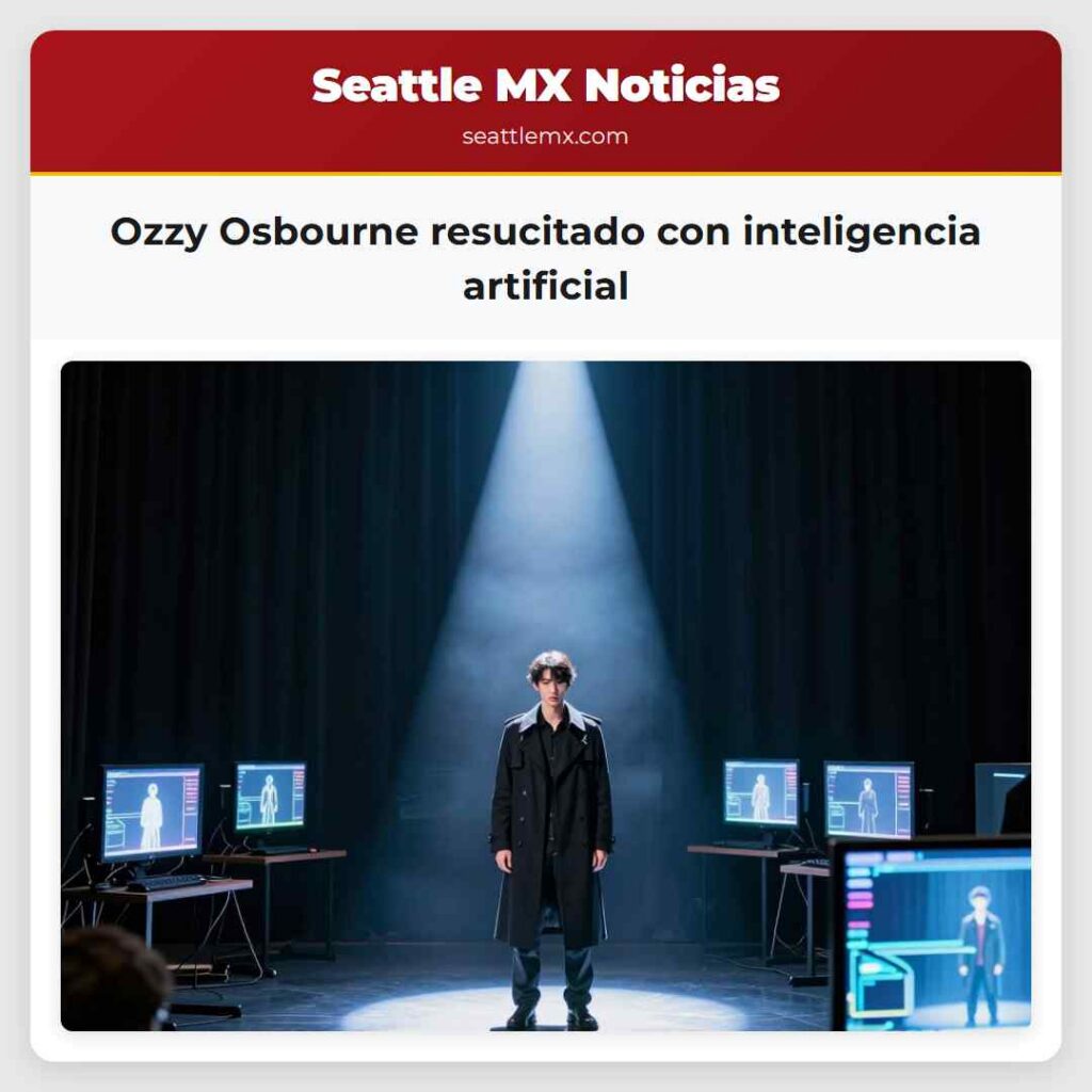Ozzy Osbourne resucitado con inteligencia