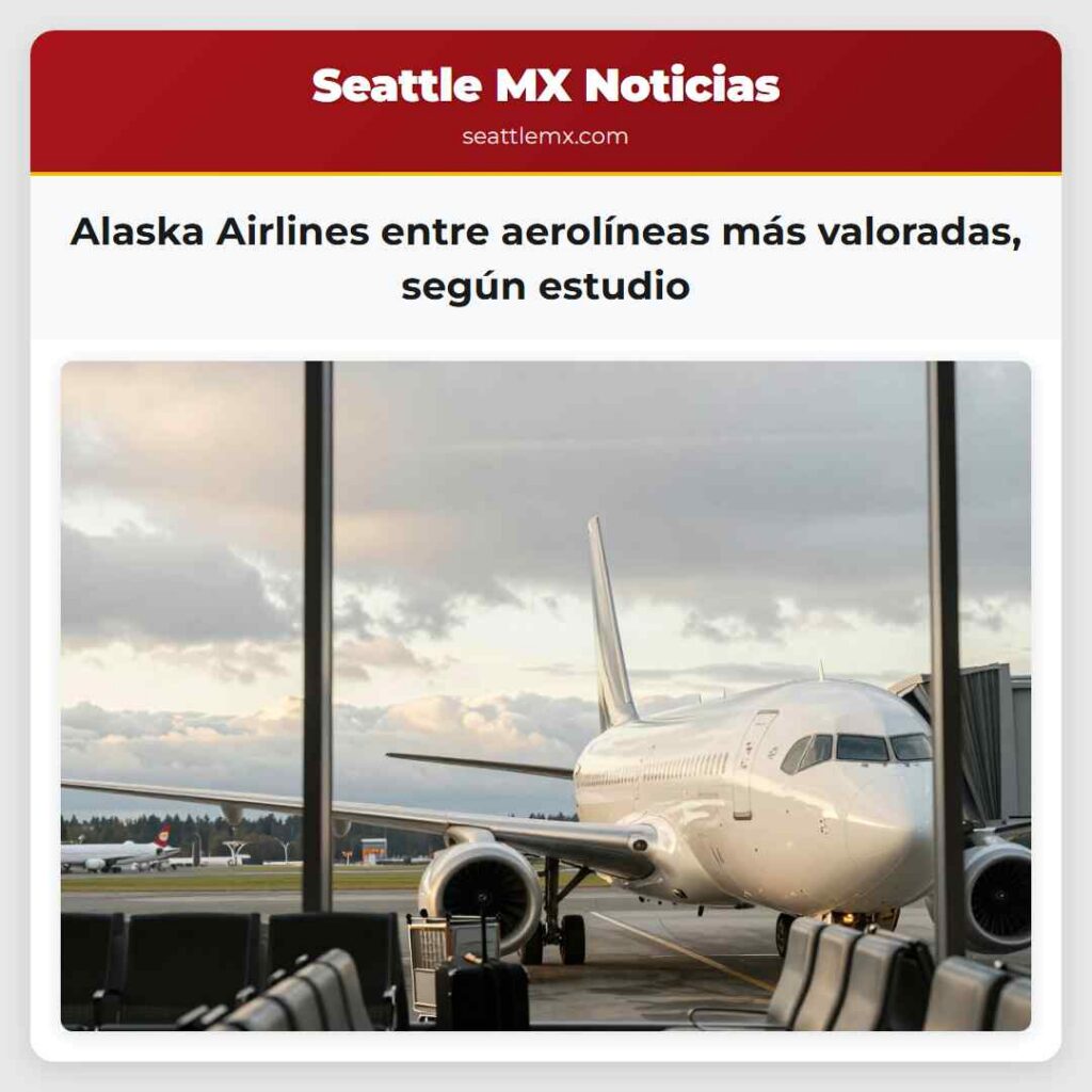 Alaska Airlines entre aerolíneas más valoradas,