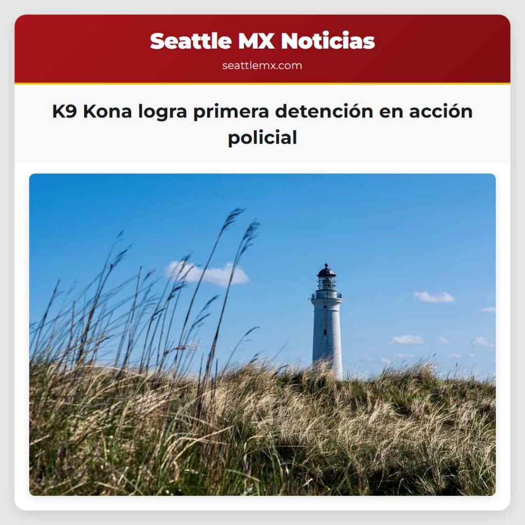 K9 Kona logra primera detención en acción policial