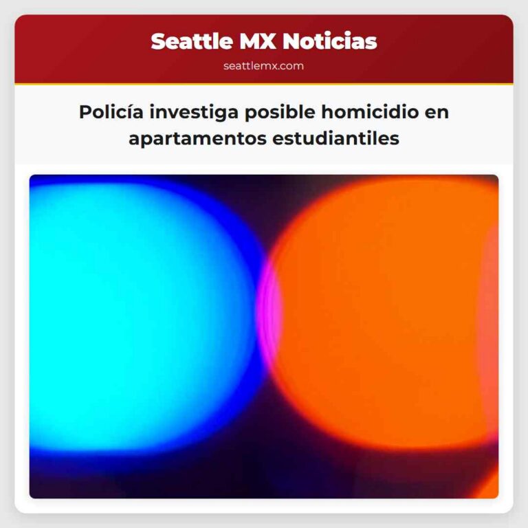 Policía investiga posible homicidio en apartamentos estudiantiles