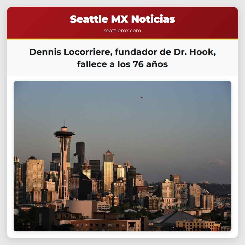 Dennis Locorriere, fundador de Dr. Hook, fallece