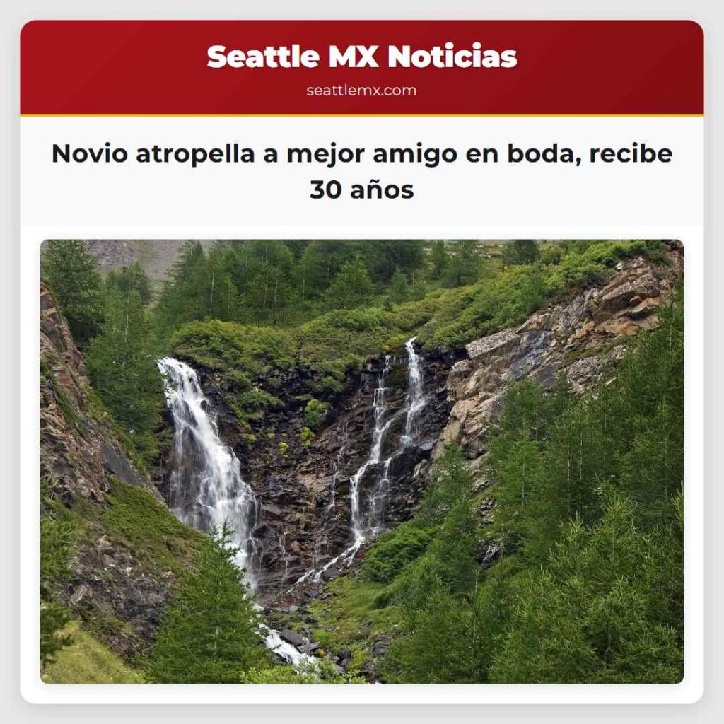 Novio atropella a mejor amigo en boda, recibe 30