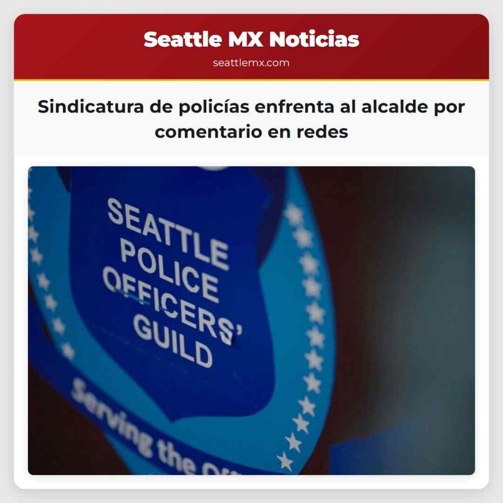 Sindicatura de policías enfrenta al alcalde por comentario en redes