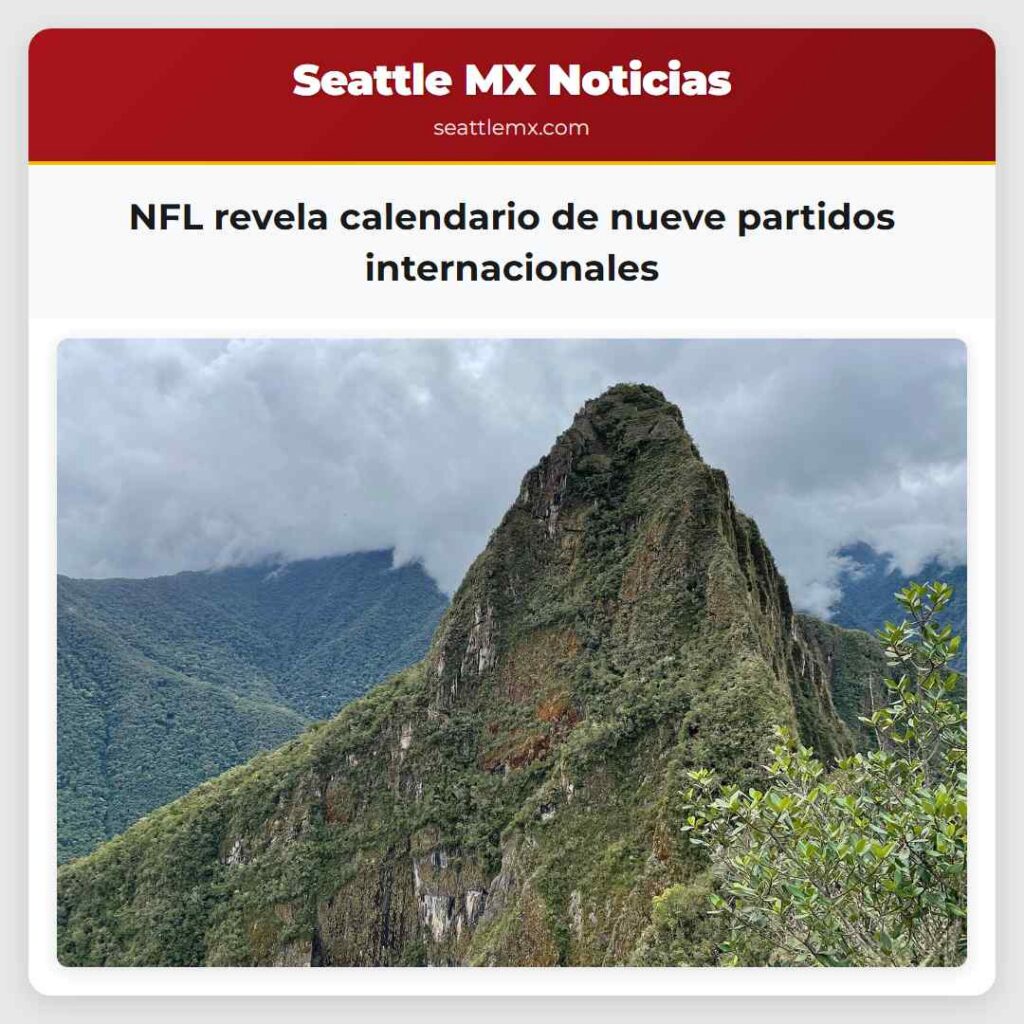 NFL revela calendario de nueve partidos