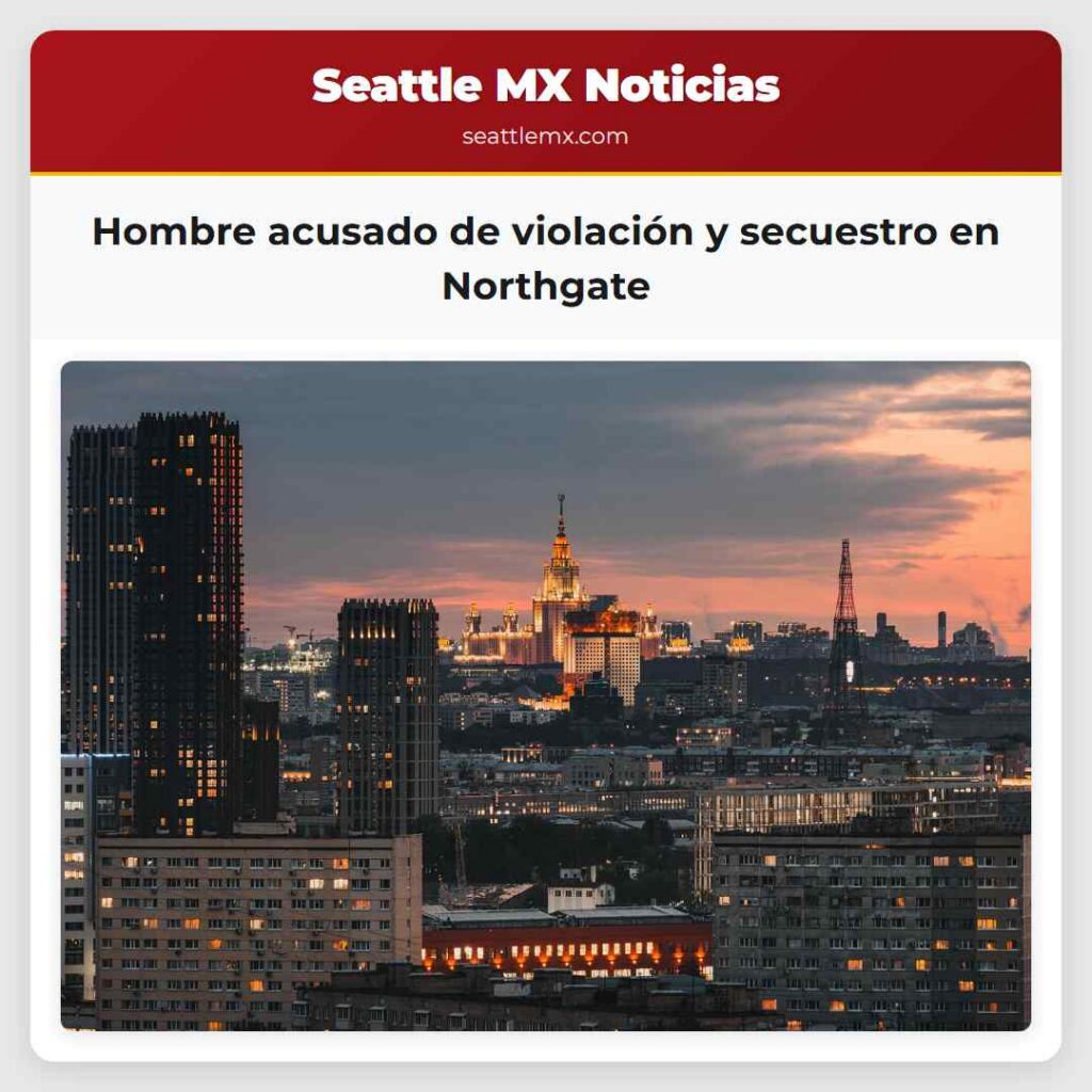 Hombre acusado de violación y secuestro en