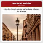 John Sterling la voz de los Yankees fallece a los 87 años