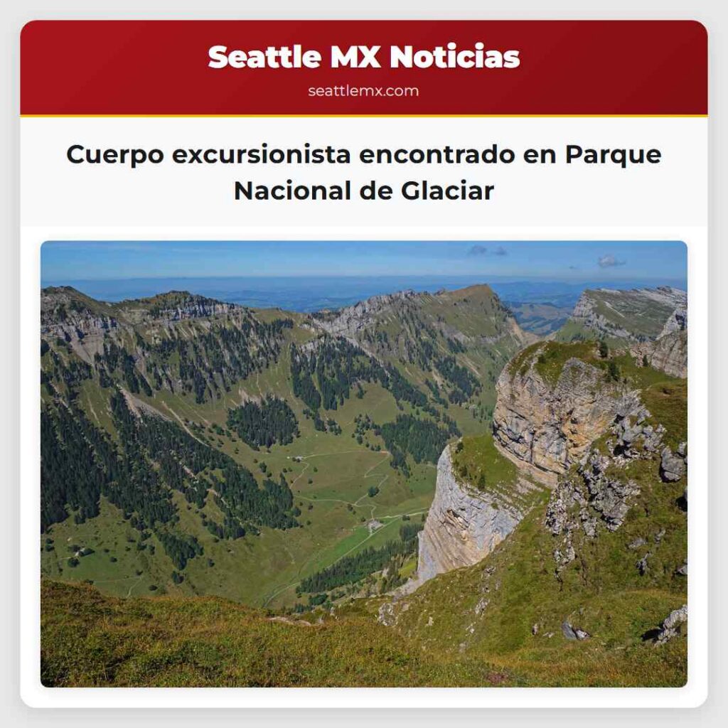 Cuerpo excursionista encontrado en Parque