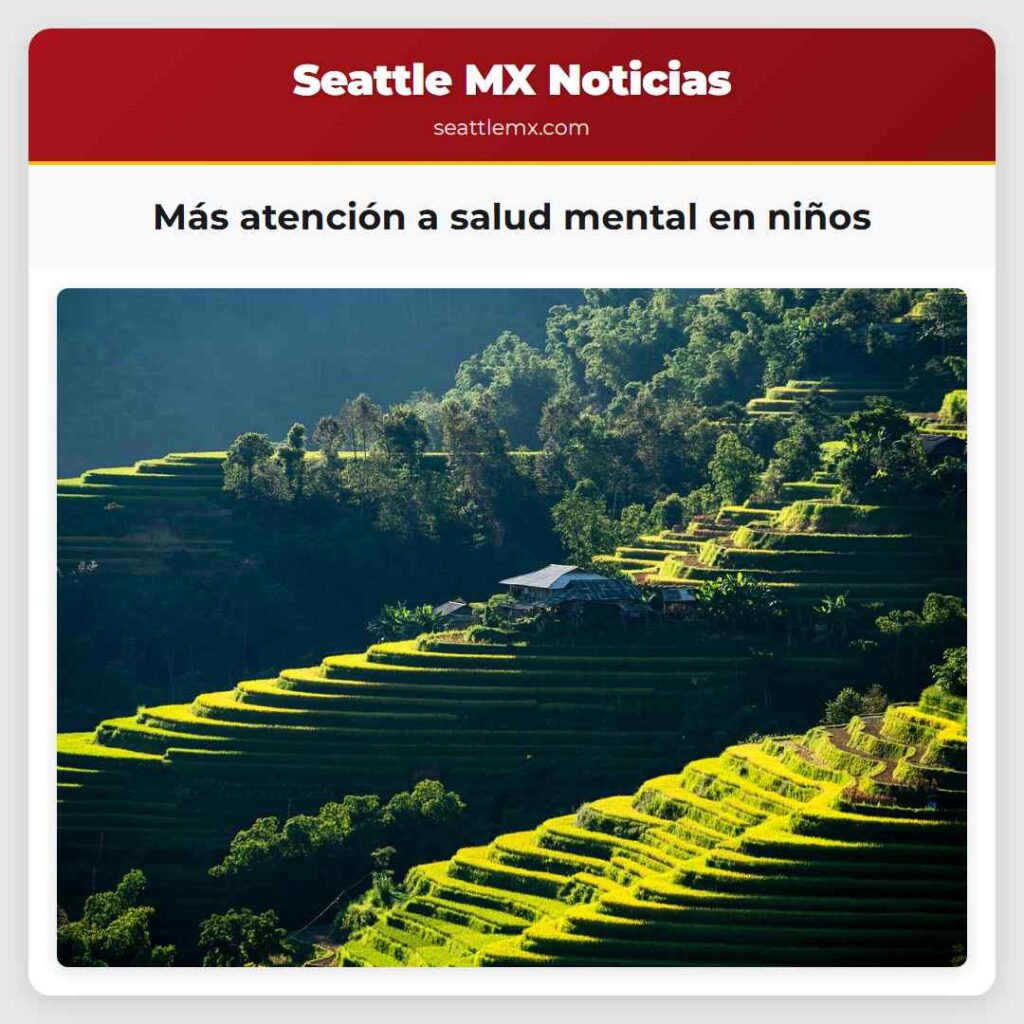 Más atención a salud mental en niños