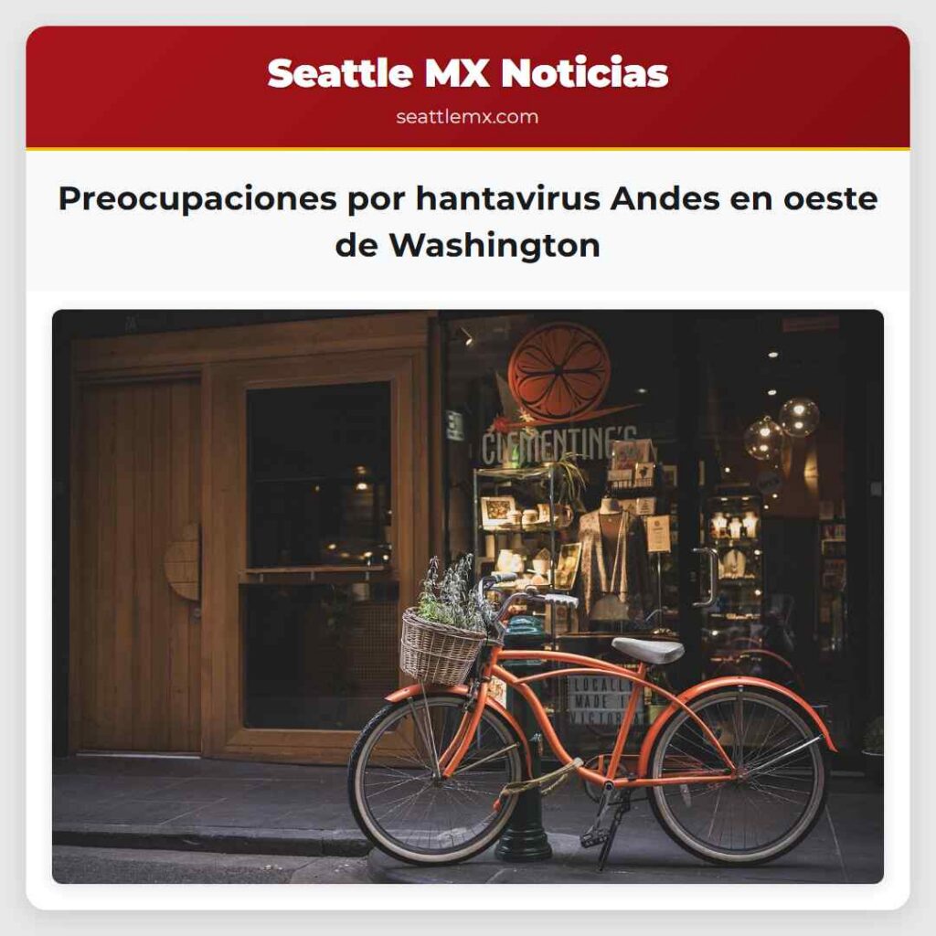 Preocupaciones por hantavirus Andes en oeste de