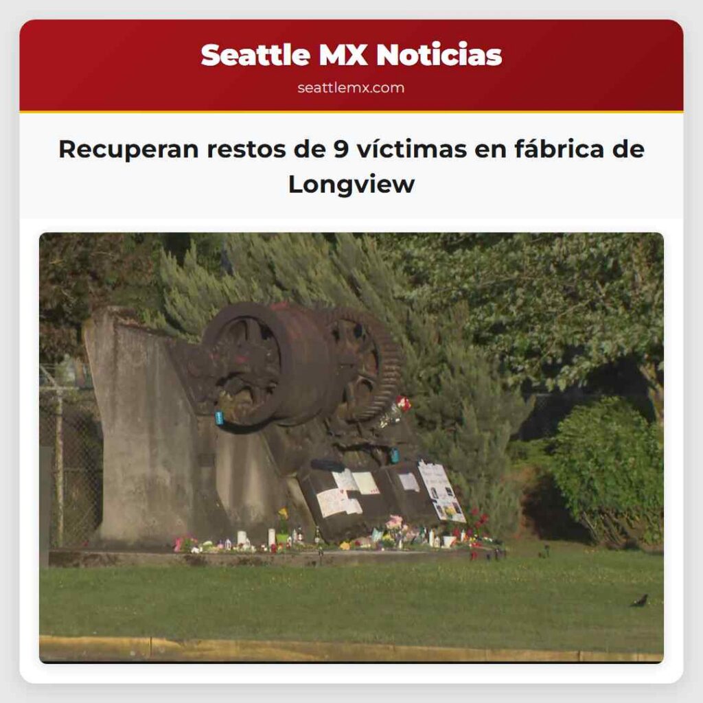 Recuperan restos de 9 víctimas en fábrica de