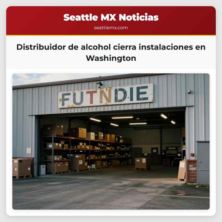 Distribuidor de alcohol cierra instalaciones en Washington