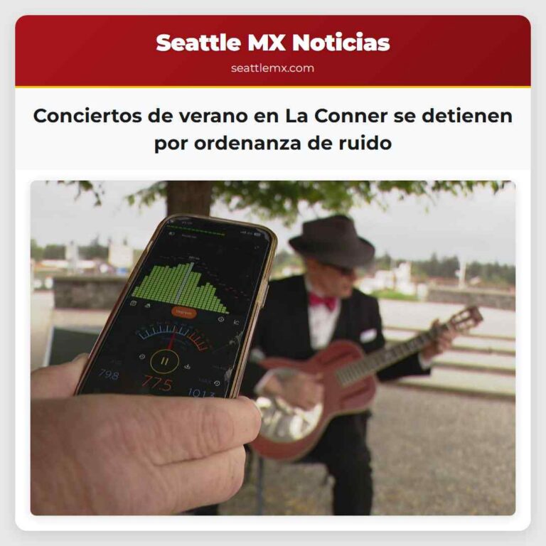 Conciertos de verano en La Conner se detienen por ordenanza de ruido