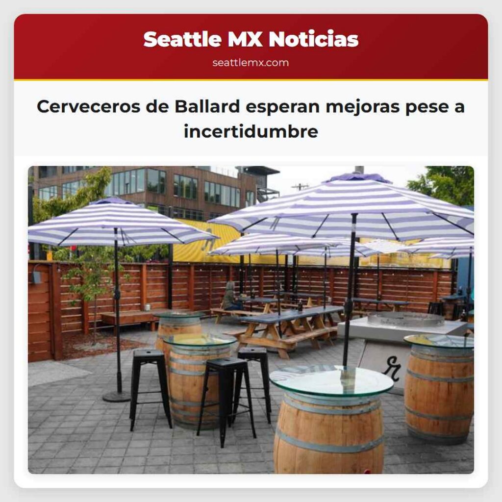 Cerveceros de Ballard esperan mejoras pese a