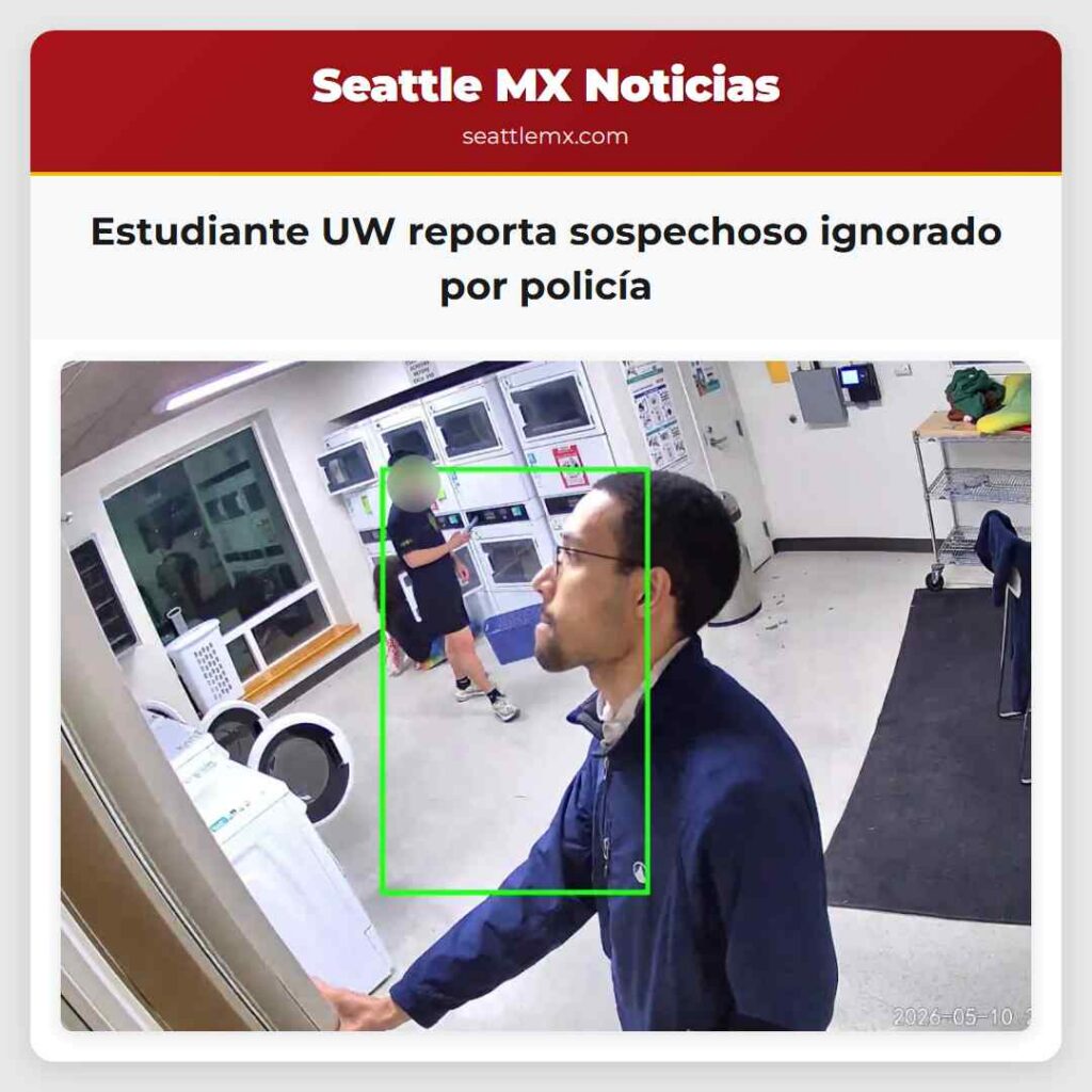 Estudiante UW reporta sospechoso ignorado por
