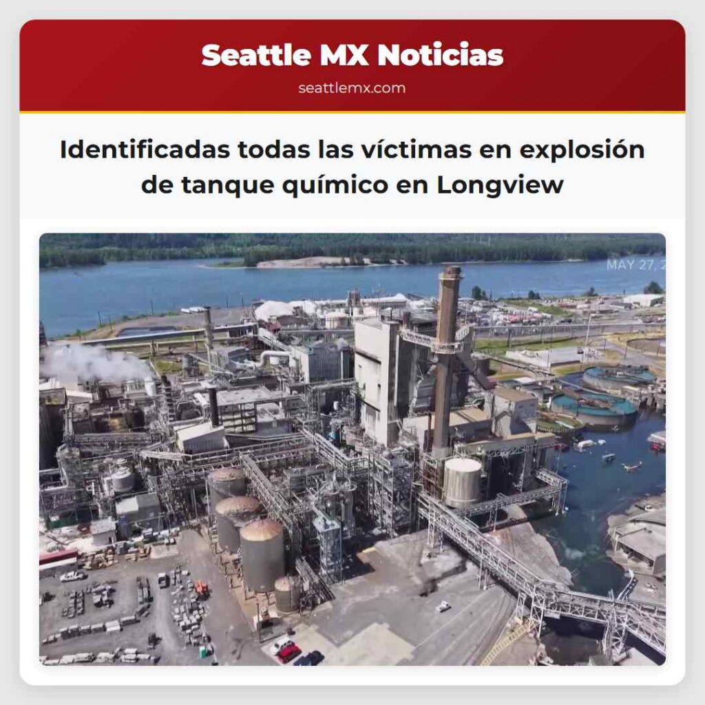 Identificadas todas las víctimas en explosión de
