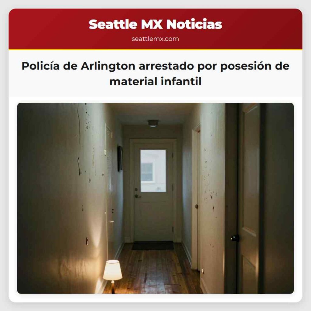 Policía de Arlington arrestado por posesión de