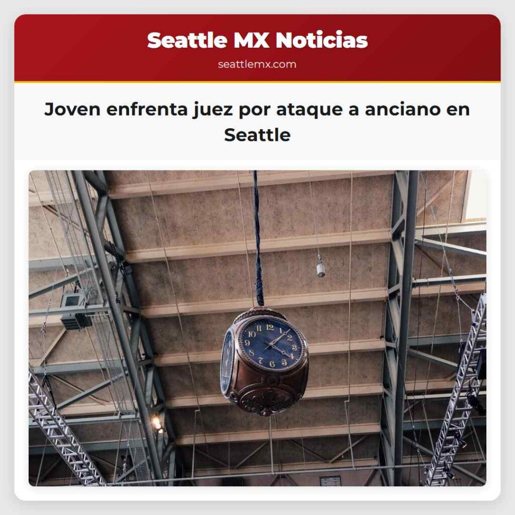 Joven enfrenta juez por ataque a anciano en