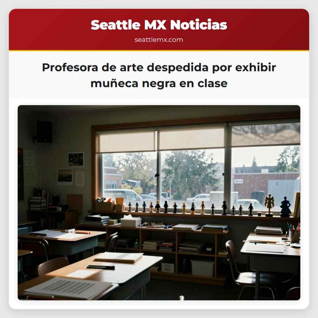 Profesora de arte despedida por exhibir muñeca