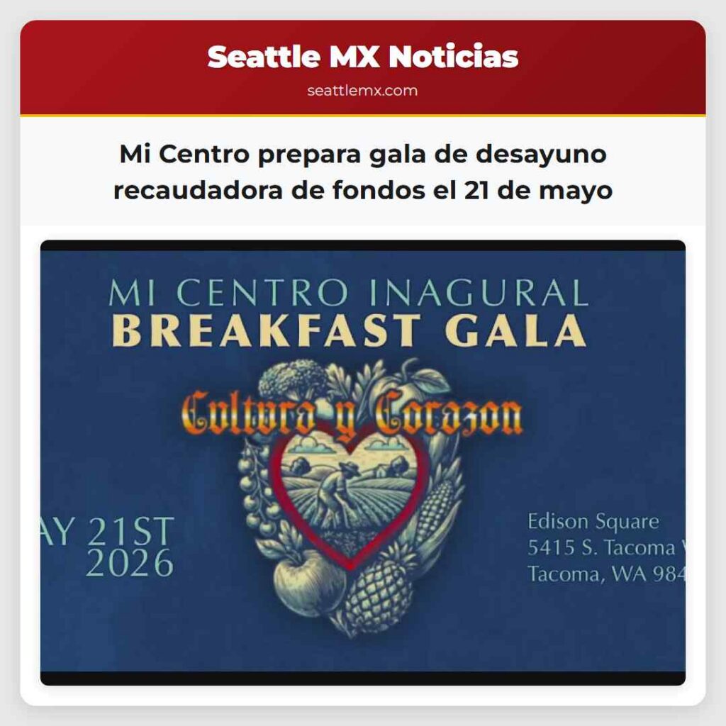 Mi Centro prepara gala de desayuno recaudadora de