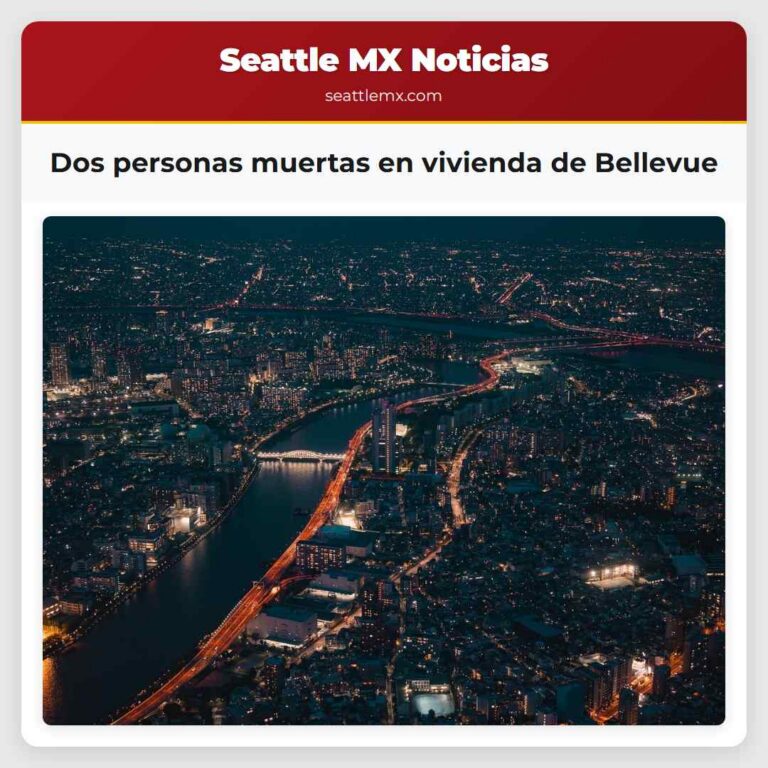 Dos personas muertas en vivienda de Bellevue