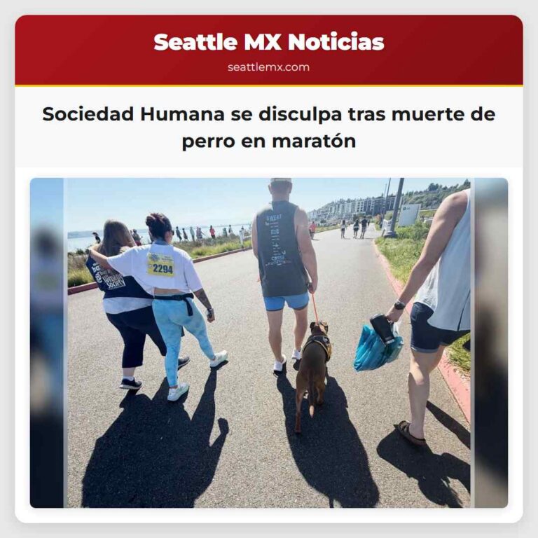 Sociedad Humana se disculpa tras muerte de perro en maratón
