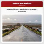Inundación en Hawái afecta granjas y mercados