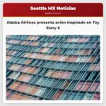Alaska Airlines presenta avión inspirado en Toy Story 5