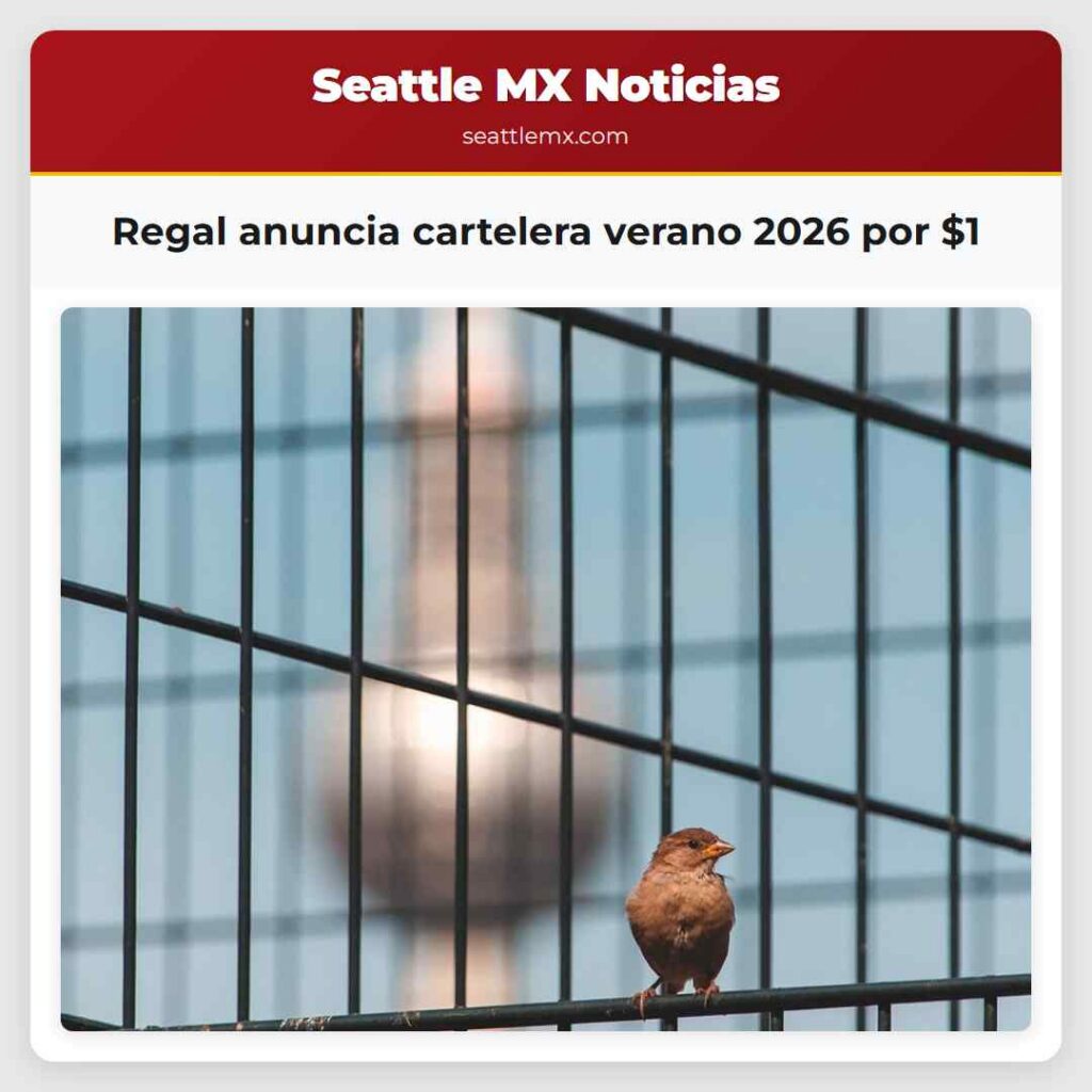 Regal anuncia cartelera verano 2026 por $1