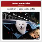 Incendio en I-5 cierra carriles en Fife