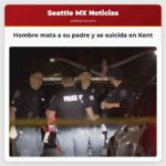 Hombre mata a su padre y se suicida en Kent