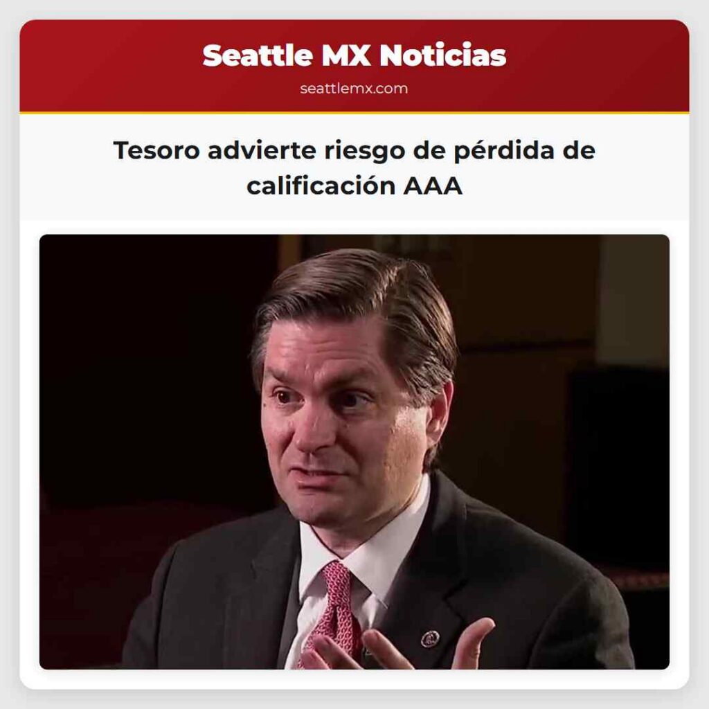 Tesoro advierte riesgo de pérdida de calificación