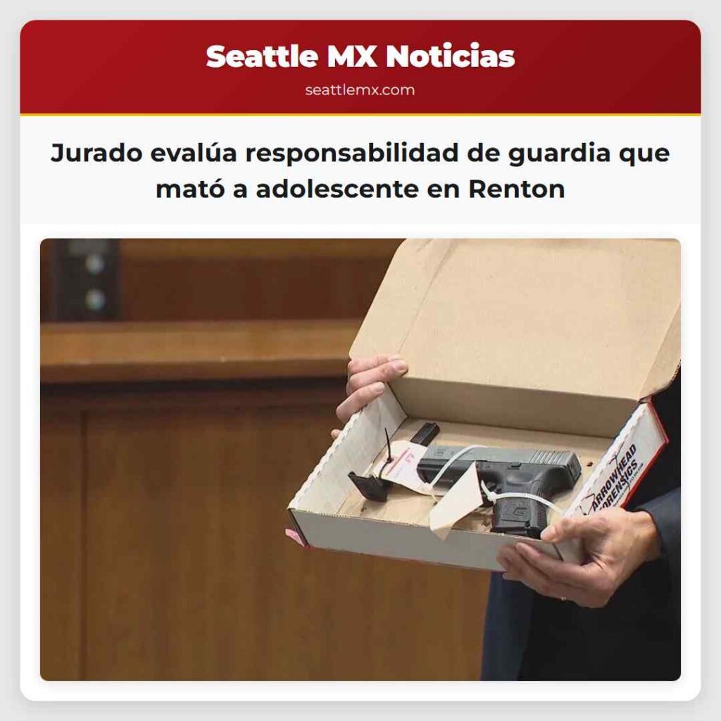 Jurado evalúa responsabilidad de guardia que mató