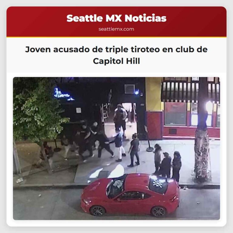 Joven acusado de triple tiroteo en club de Capitol Hill