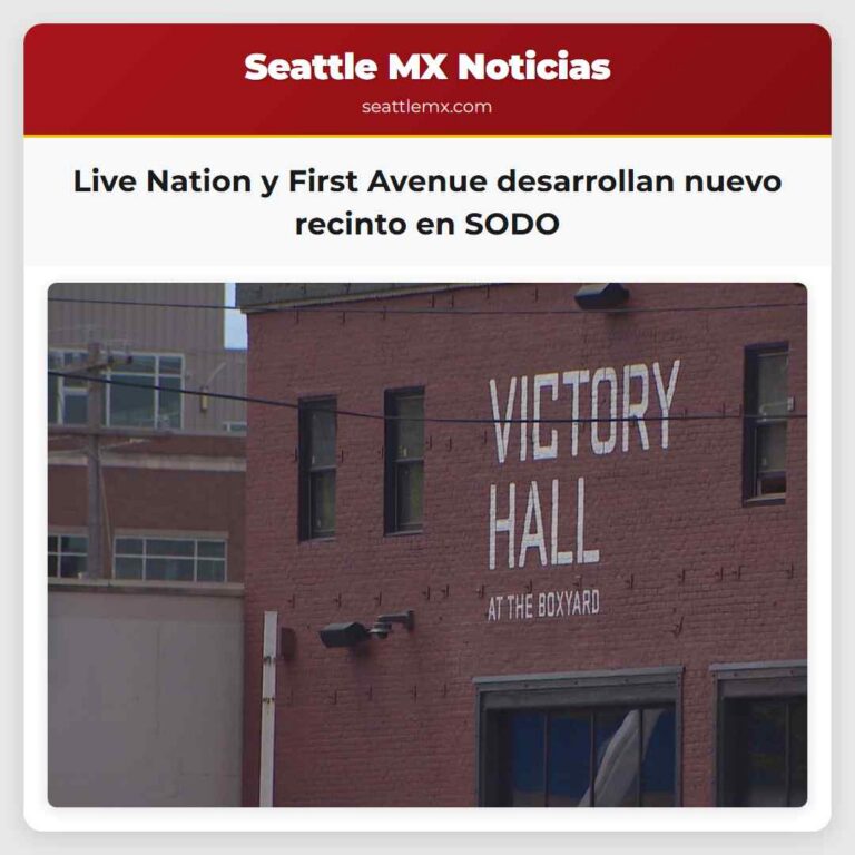 Live Nation y First Avenue desarrollan nuevo recinto en SODO
