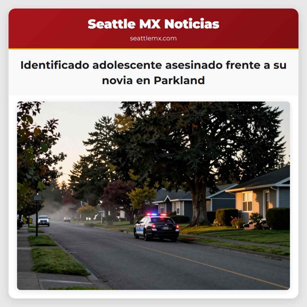 Identificado adolescente asesinado frente a su