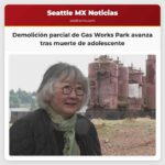 Demolición parcial de Gas Works Park avanza tras muerte de adolescente