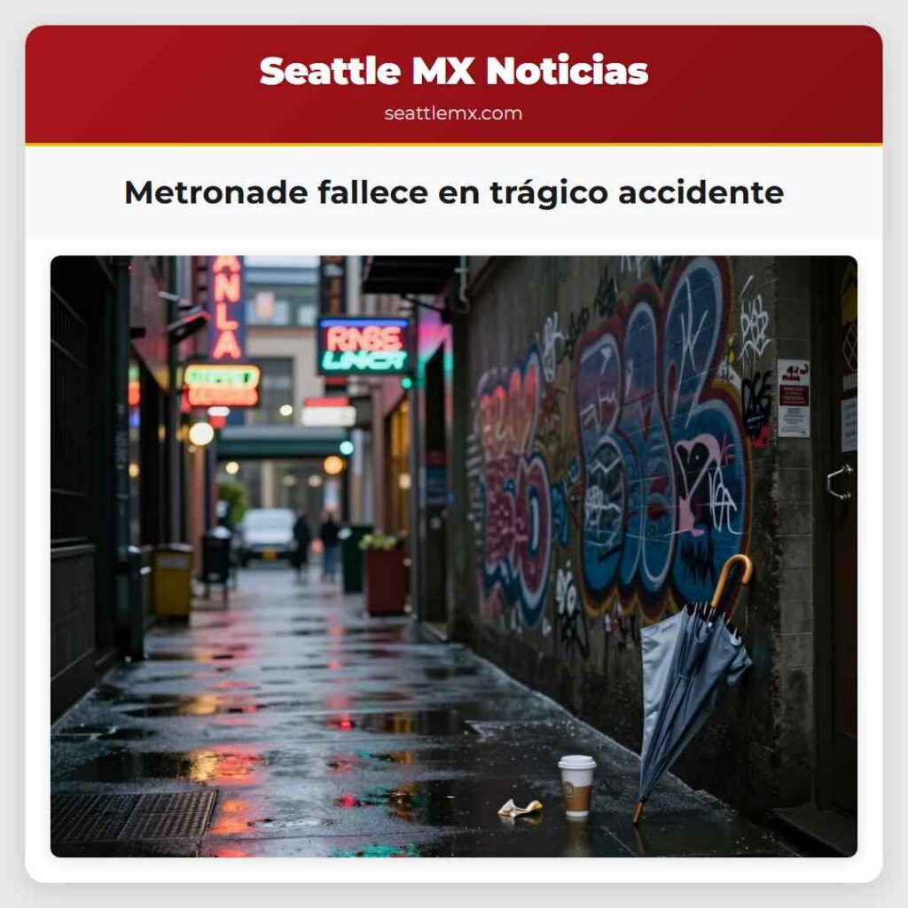 Metronade fallece en trágico accidente