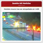 Hombre muere tras ser atropellado en I-405