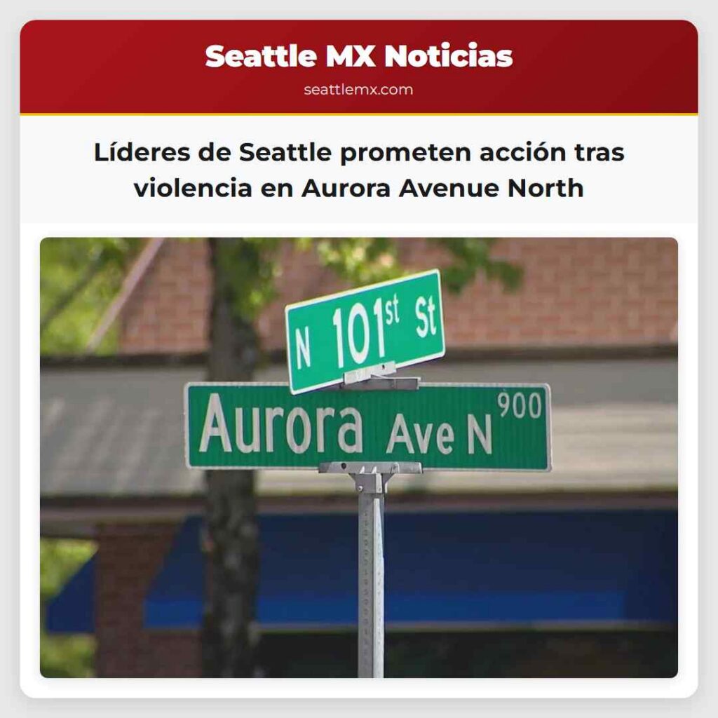 Líderes de Seattle prometen acción tras violencia