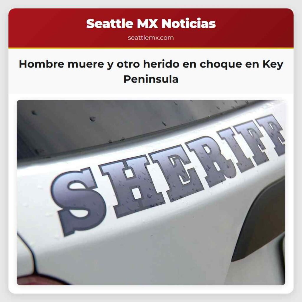 Hombre muere y otro herido en choque en Key