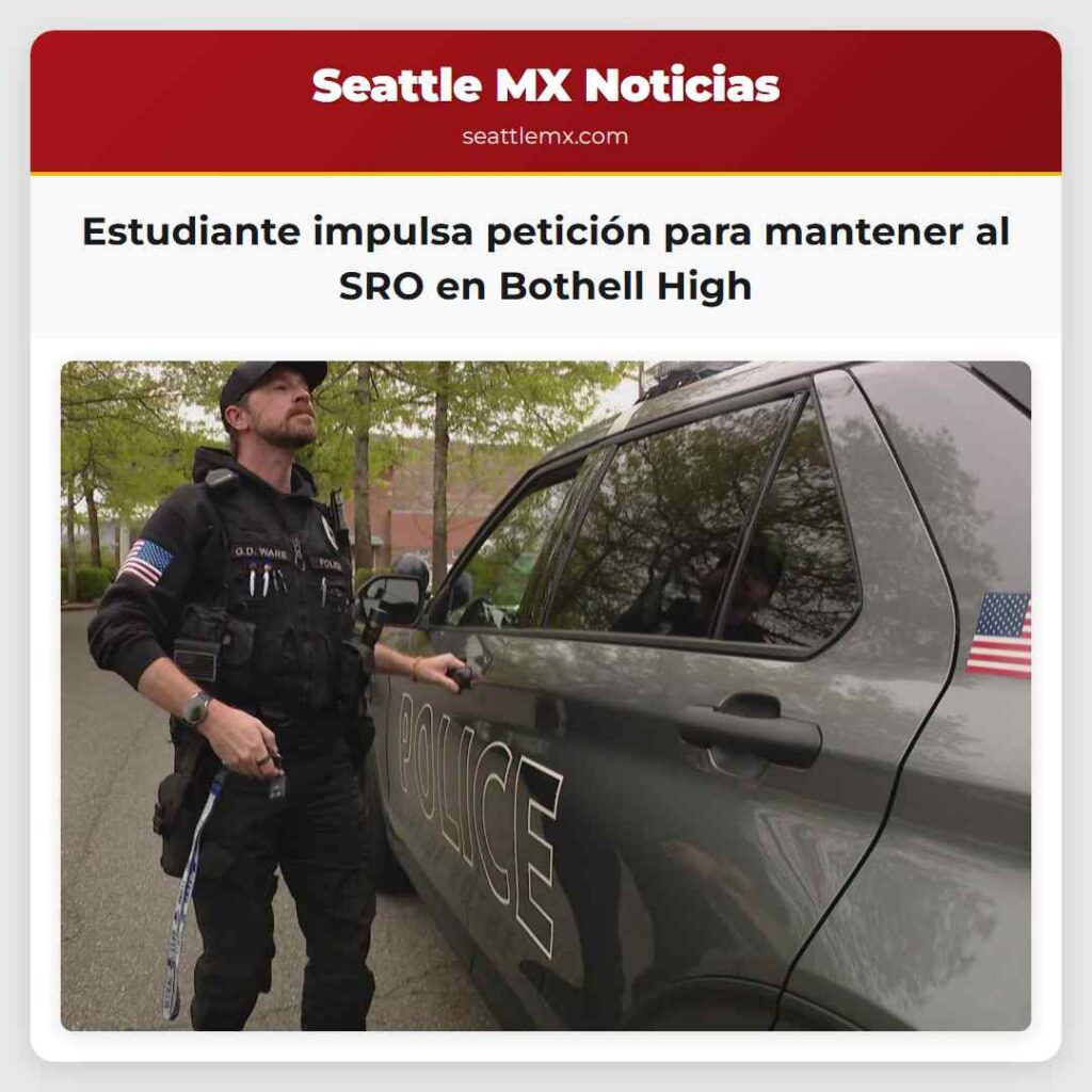Estudiante impulsa petición para mantener al SRO