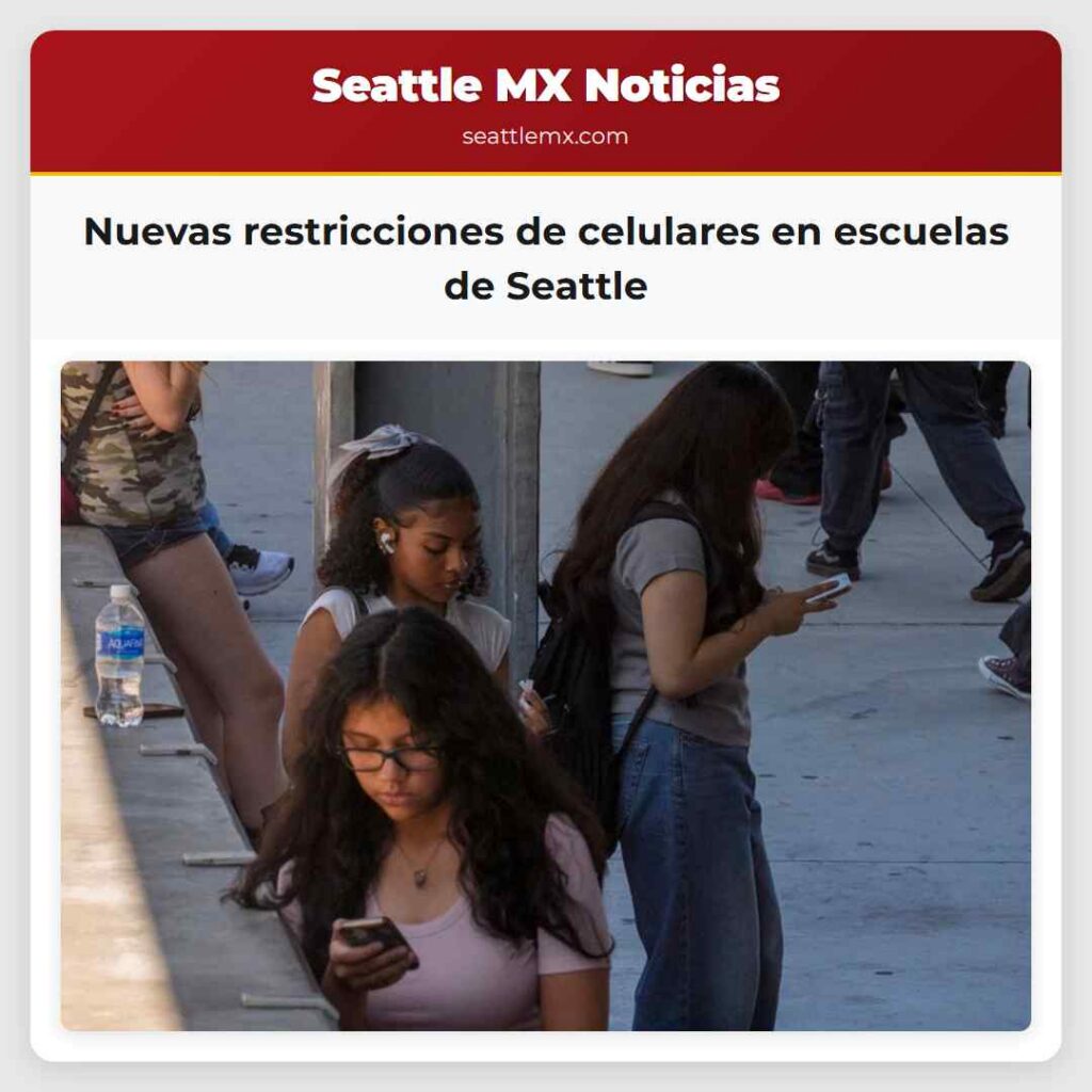 Nuevas restricciones de celulares en escuelas de
