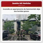 Incendio en apartamento de Sammamish deja dos heridos graves