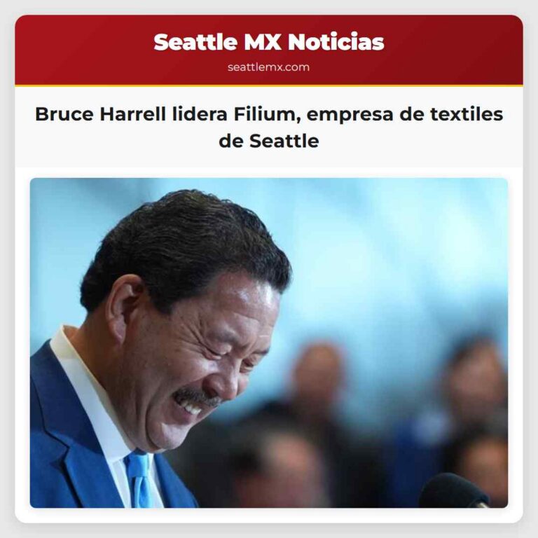 Bruce Harrell lidera Filium empresa de textiles de Seattle