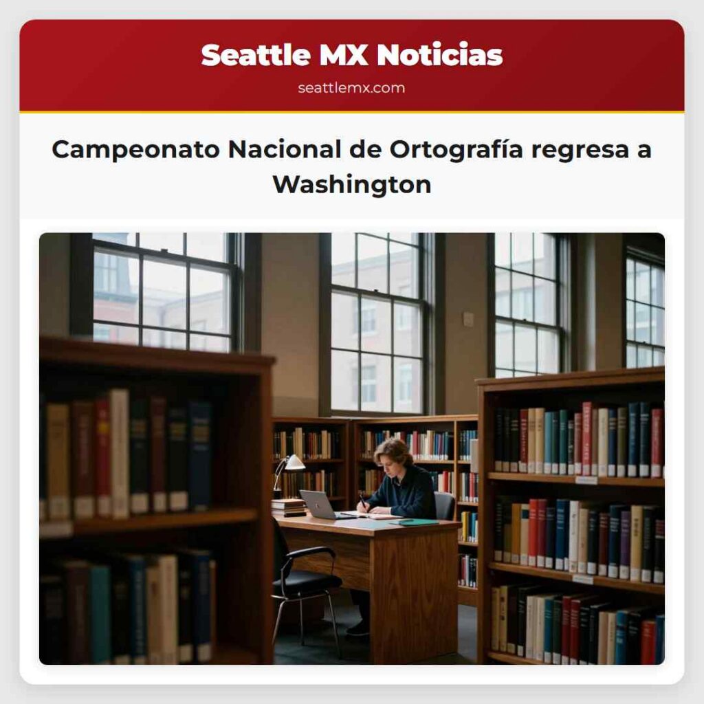 Campeonato Nacional de Ortografía regresa a